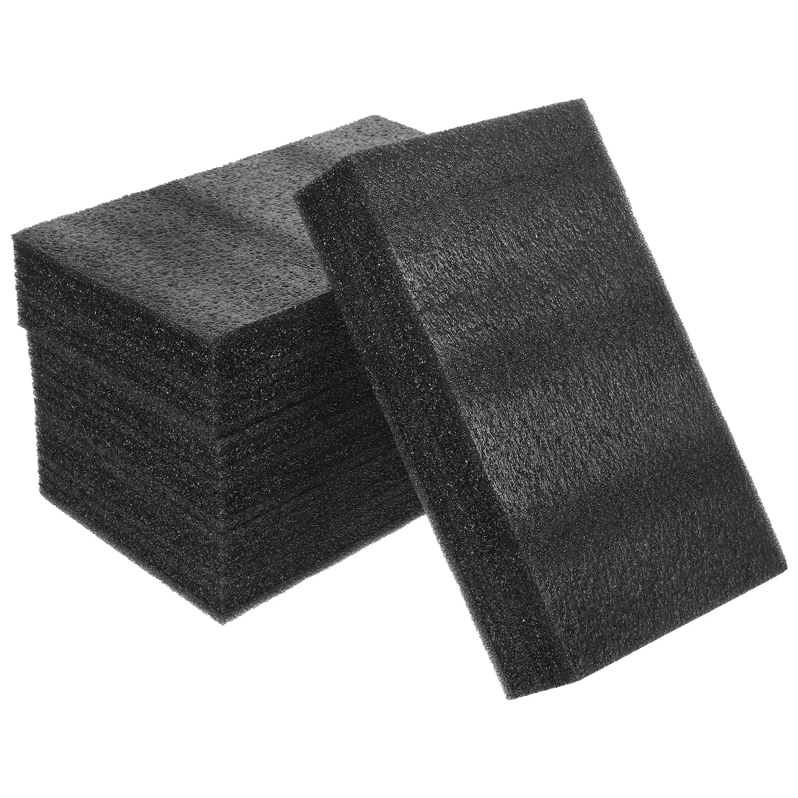 

4 Pcs Epe Foam Block Black Pearl Cotton DIY Pad Express Packing Insert Board High Density Cushioning Inserts