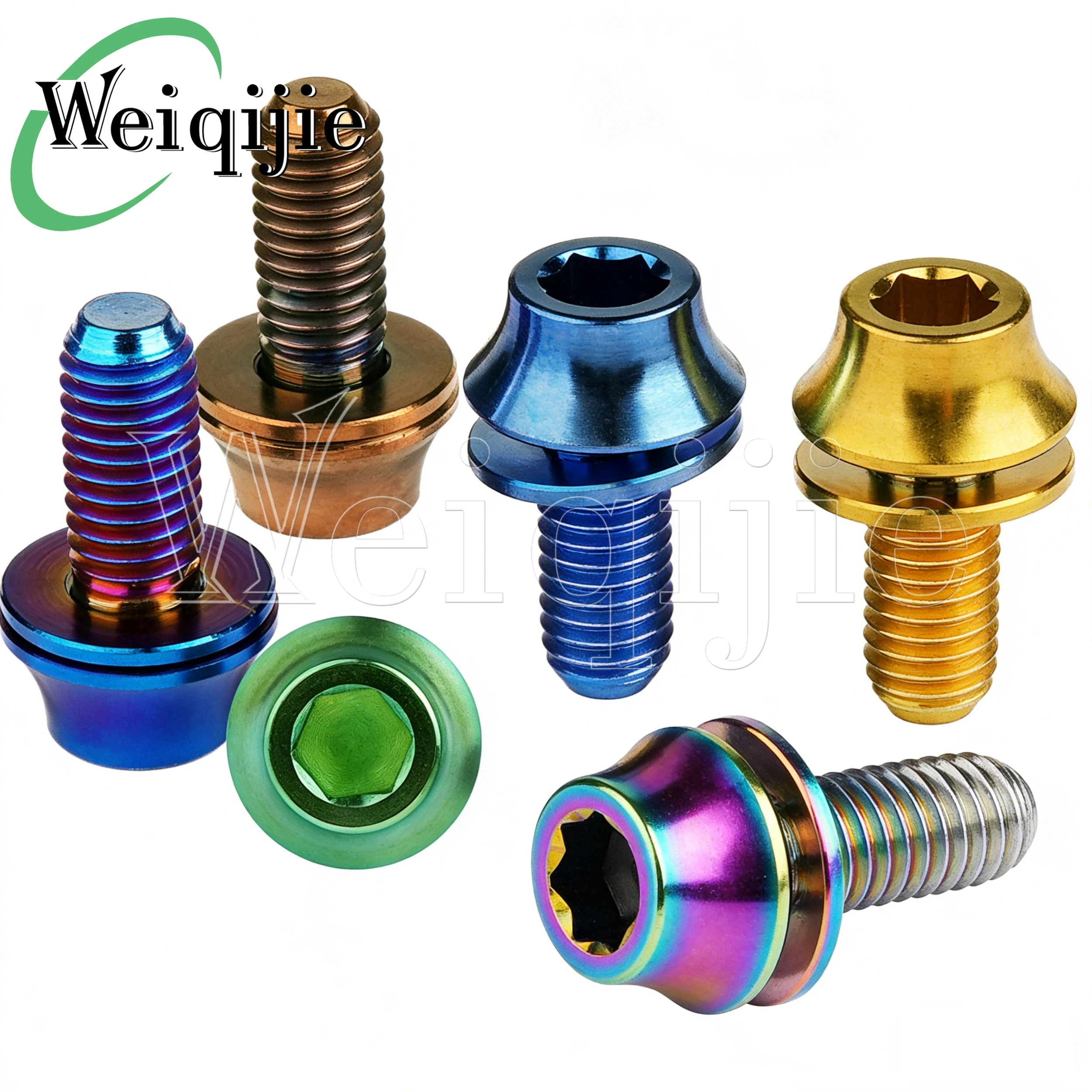 

Подставка для чайника Weiqijie, 6 шт., M5x12 мм, из титанового сплава, с неразжимающимися винтами, стильный дизайн, практичный первый выбор.