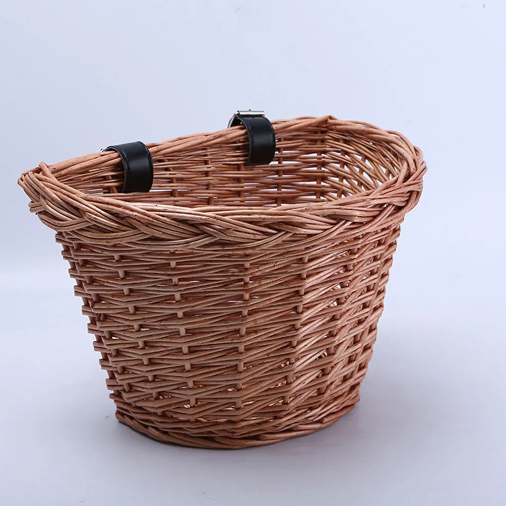 Durable And Eco-friendly Bicycle Baskets Impact-resistant And Non-deformable Rattan Bicycle Rattan Type 4