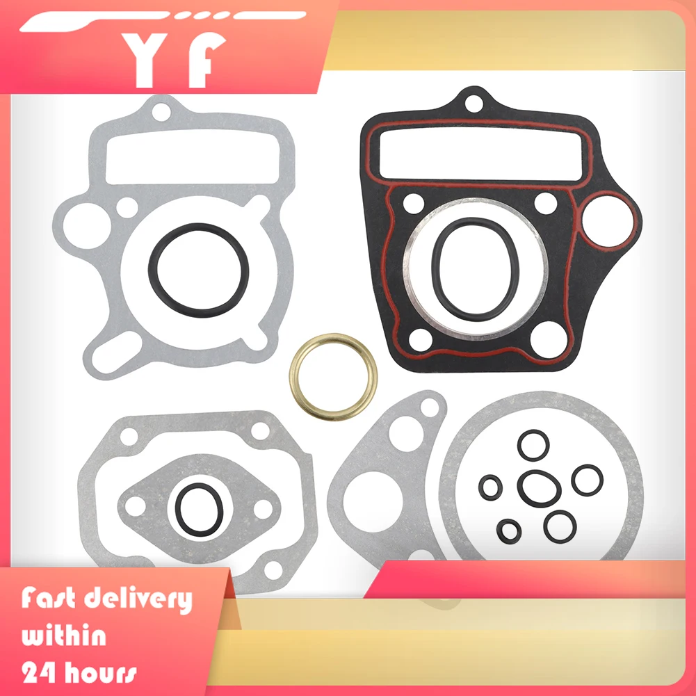 

47mm Cylinder Gasket Kit For 70cc Horizontal Engine Motocross Quad Scooter Repair Kit DIY Tools Accessories Cylinder Gasket Kit