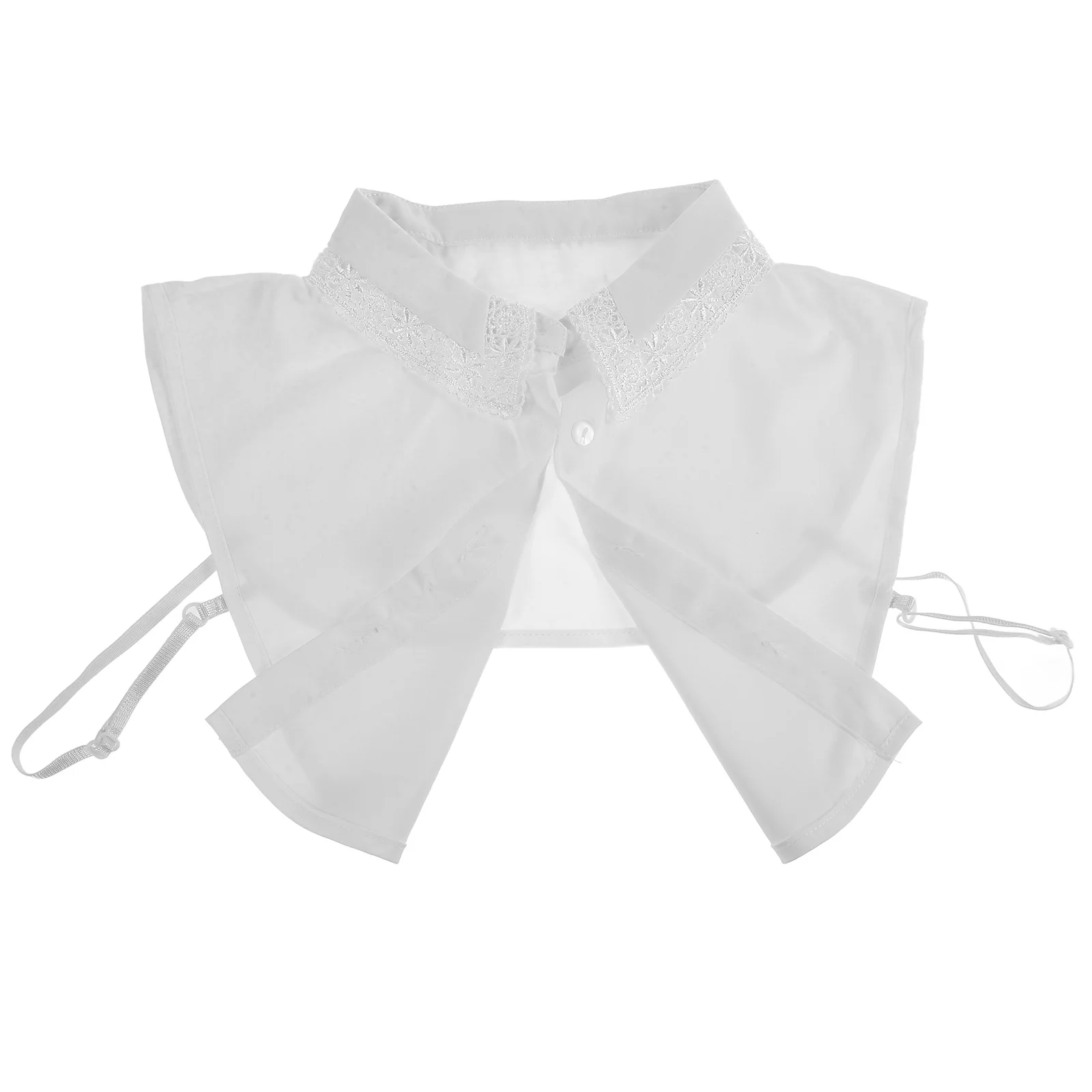 

Lace Decorative False Collar For Women Collars Women Hollow Design Shirt False Collar Blouse White Accessories