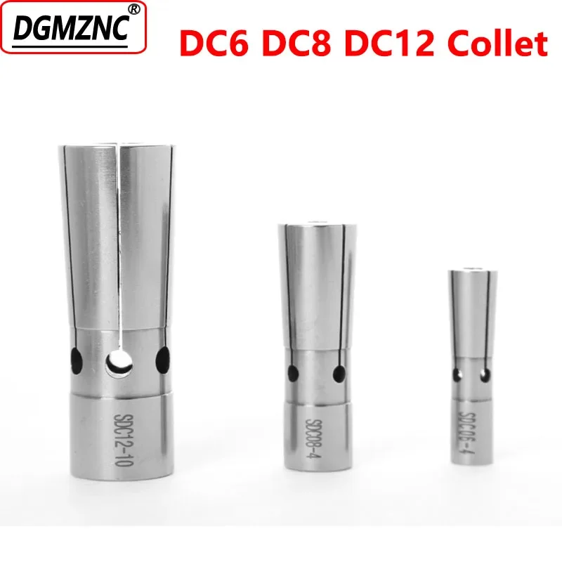 1PCS 3.175mm Small Spring Collet 1/8 DC06 DC08 DC12 Slim Chuck SDC for Precision Machining And Toolholding