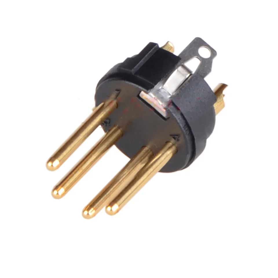 Neutrik NC4MXX-B XLR 4pin Cable Connector,Mic/Camera Audio Connector,4pin XLR Male Connector