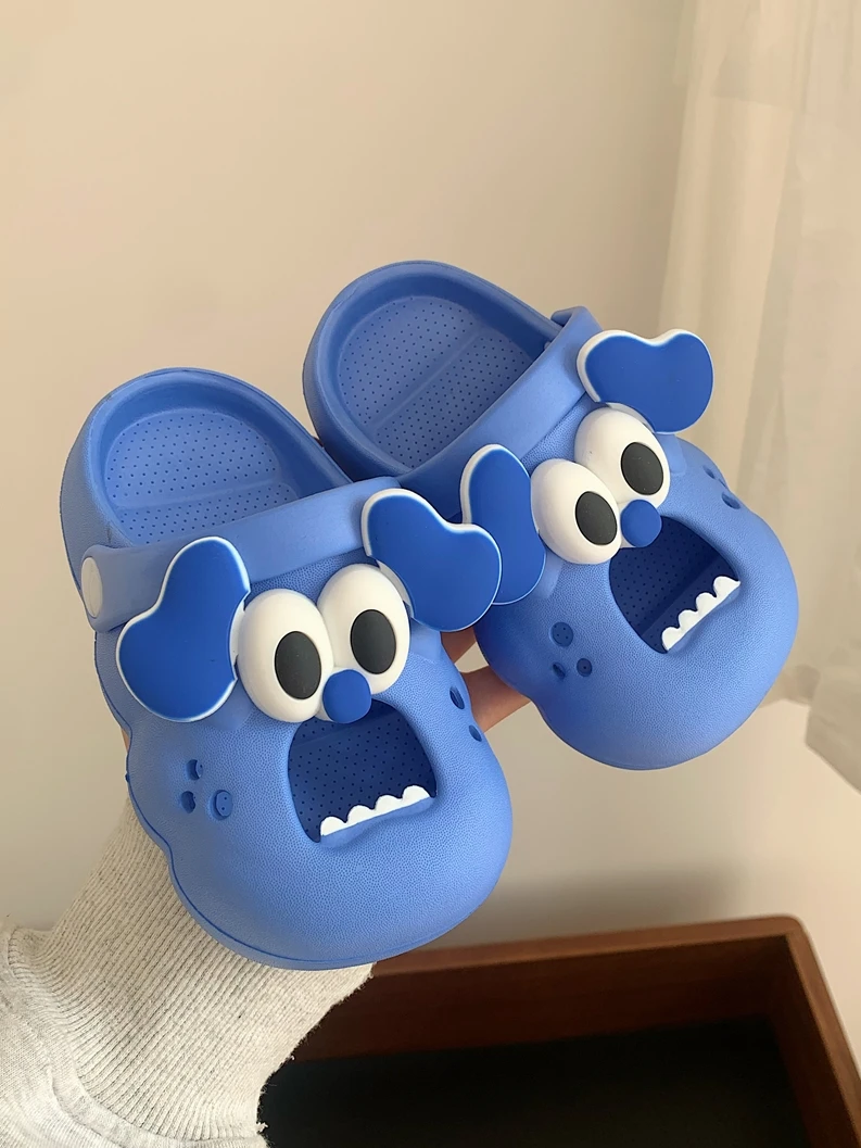 

Kids Slippers Cartoon Dog Little Rabbit Children's Hole Slipper 2024 Summer Boys And Girls Fashion Sandals For Baby