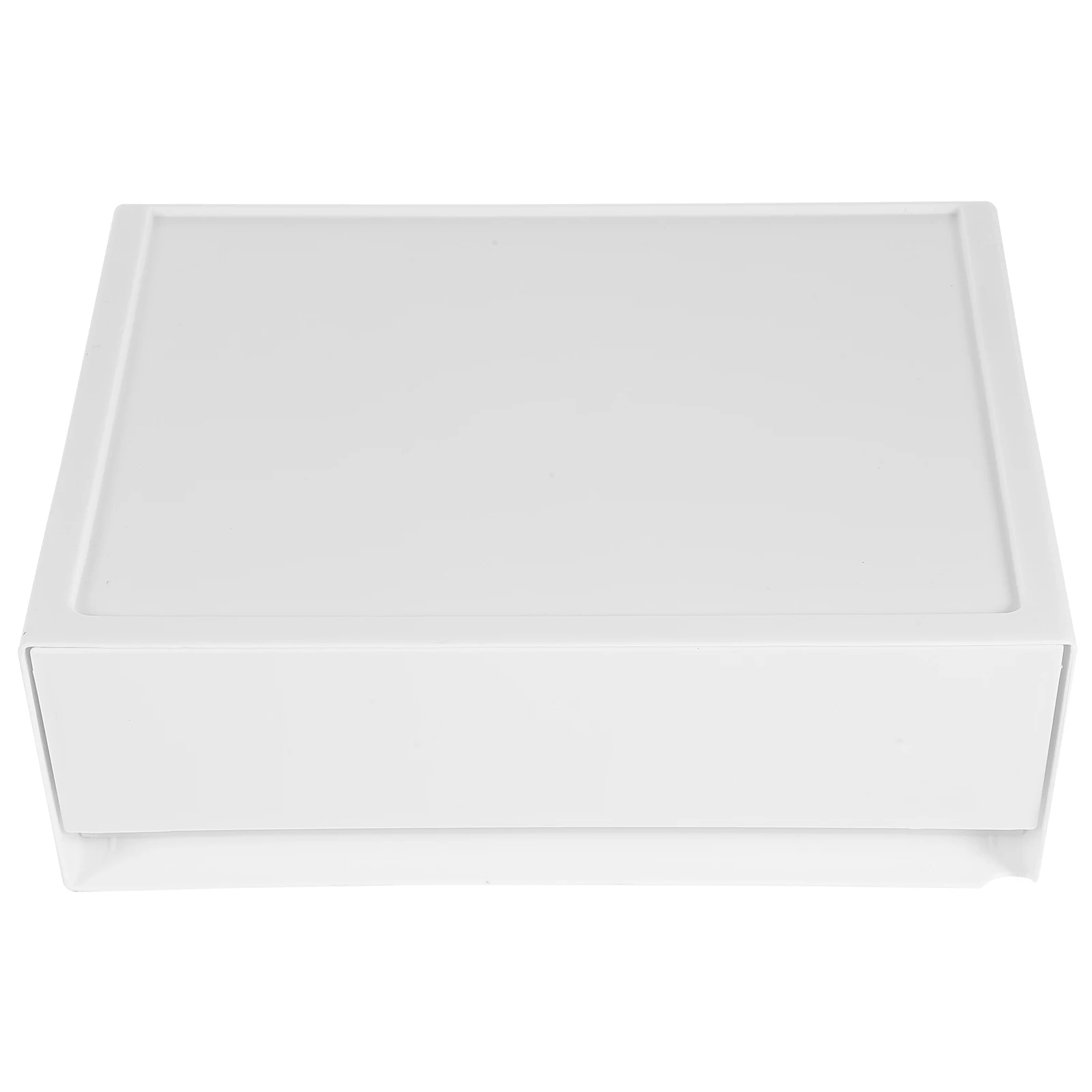 

Stackable Desktop Storage Drawer Organizer Plastic Clear Desk Organizer for Office Makeup Stationery Storage Box