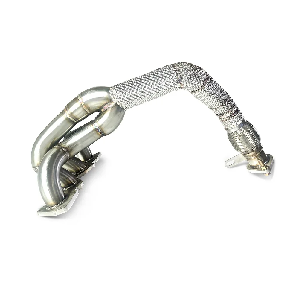 Stainless Steel Performance Car Accessories Suitable for 206 207 1.6 2006-2016 Racing Performance Header Exhaust System