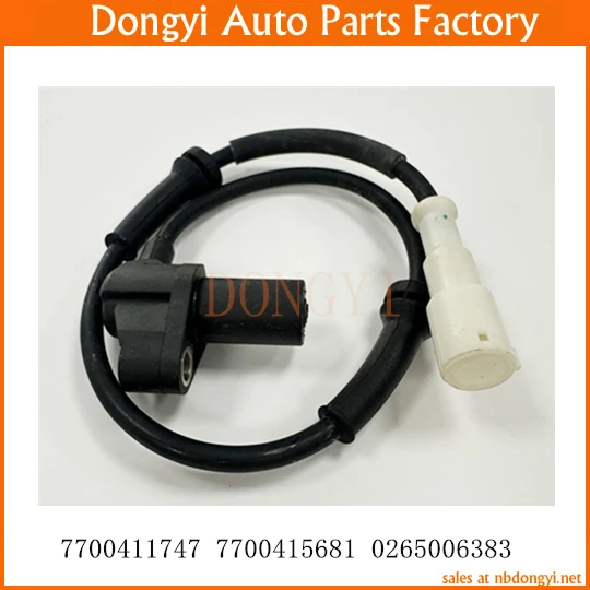 ABS Wheel Speed Sensor 7700411747 7700415681 0265006383