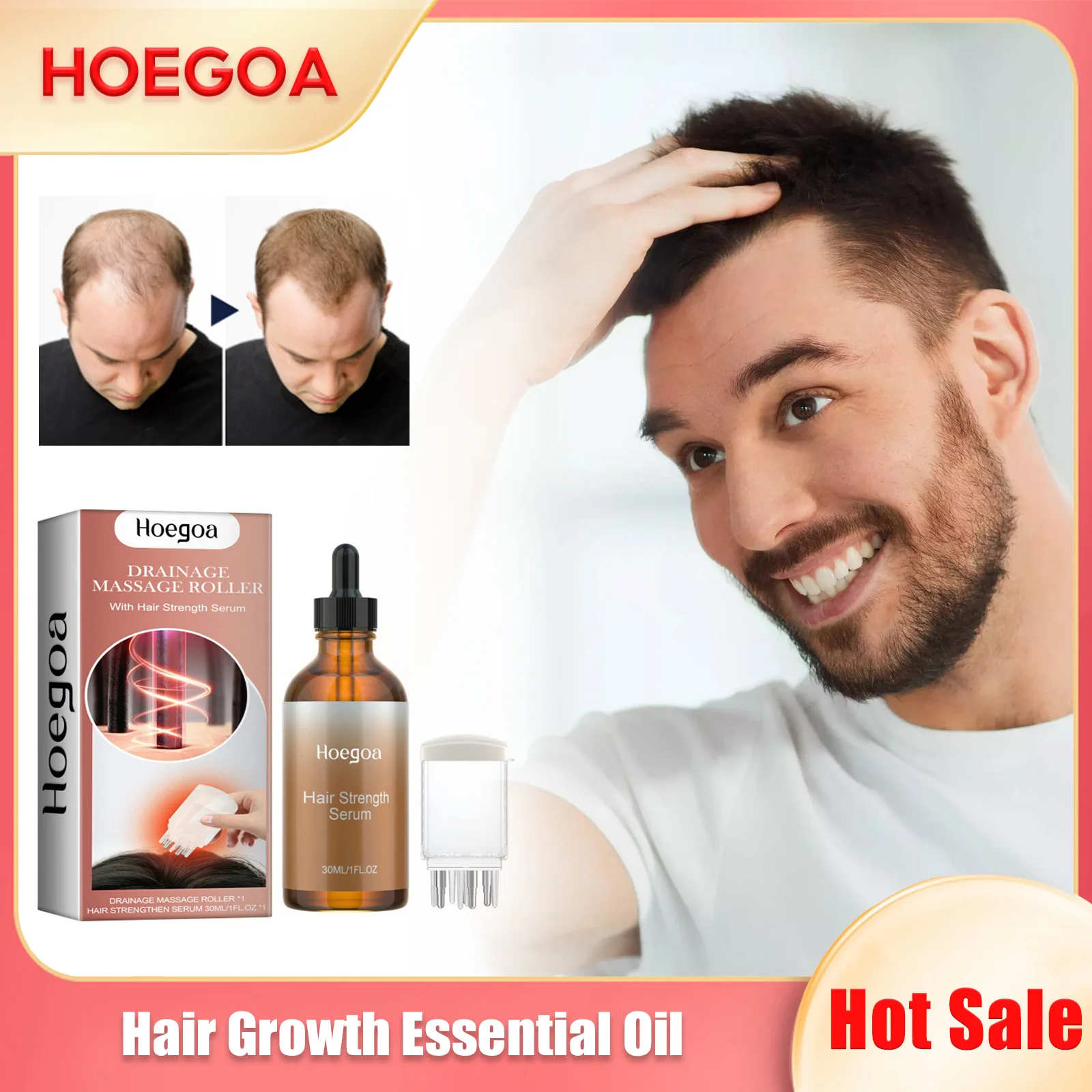 

Hair Growth Oil Anti Hair Loss Prevent Alopecia Thinning Dense Repair Damage Dry Frizzy Scalp Nourishing Hair Regrowth Liquid