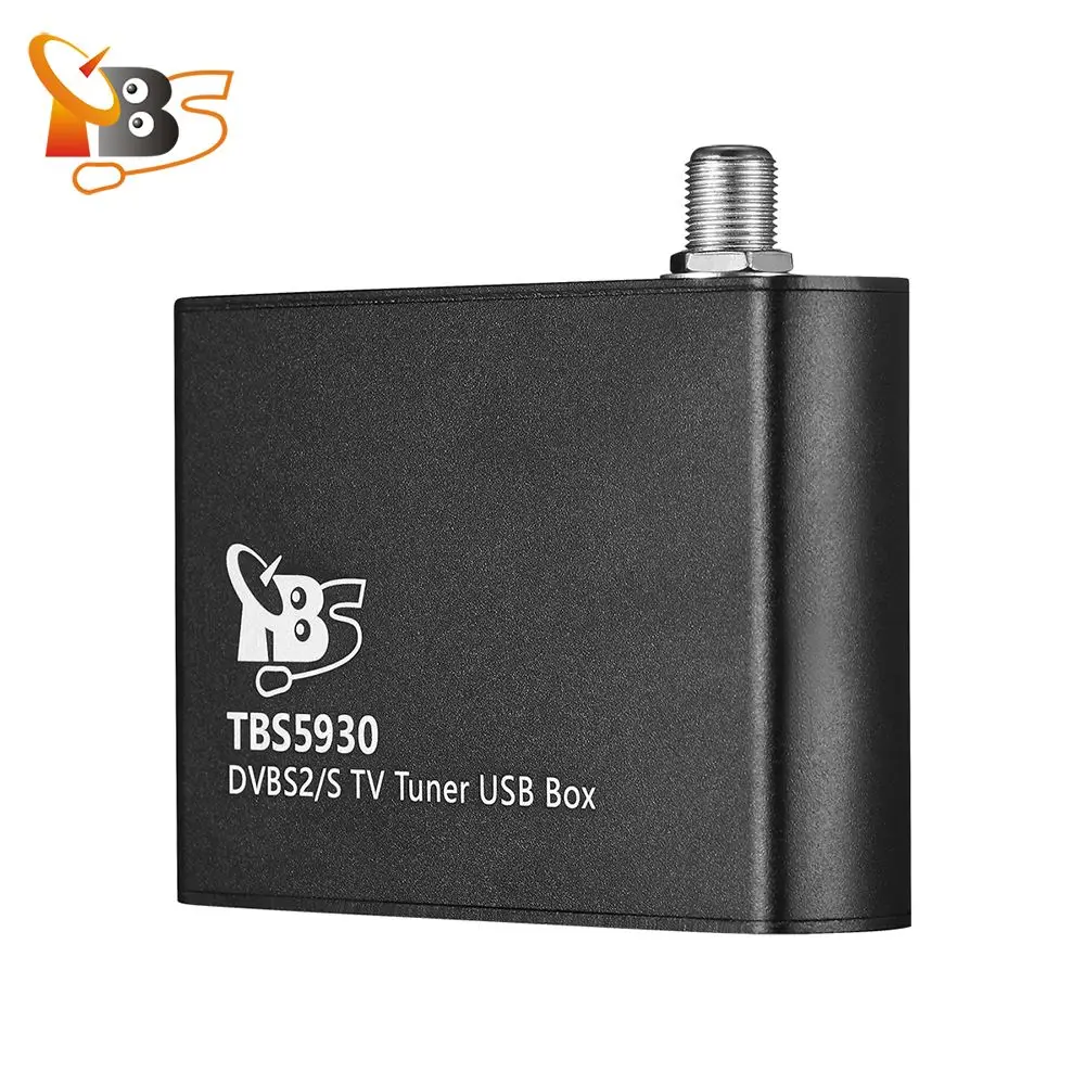TBS5930 DVB-S2X/S2/S TV Tuner USB Card Satellite FTA TV Receiver|IPTV/4K Streaming| VCM/Multi-Protocol Support|Linux/Windows OS