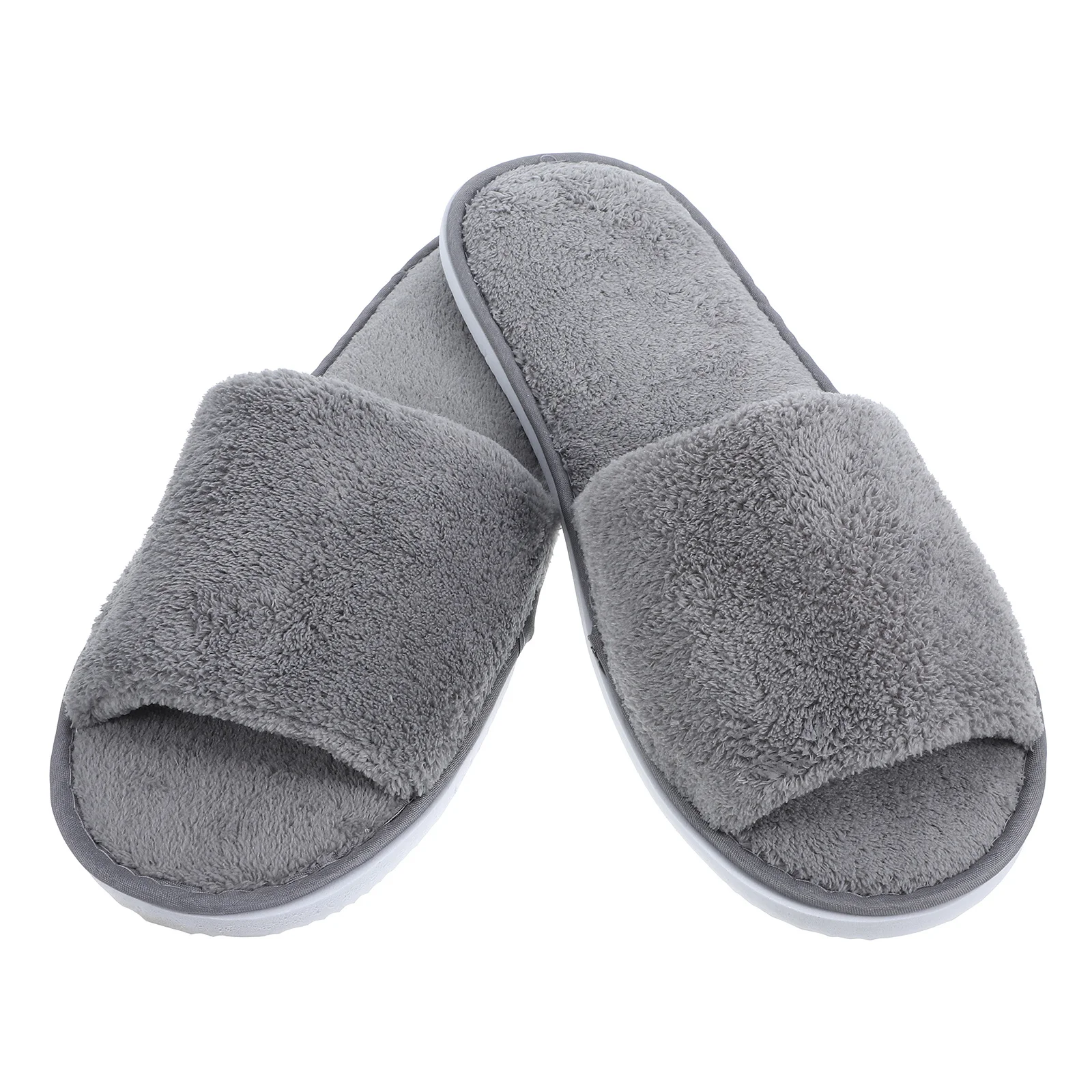 

Hotel Disposable Non-Slip Guest Closed Toe Spa Slippers for Women Men Indoor Use Disposable Slippers