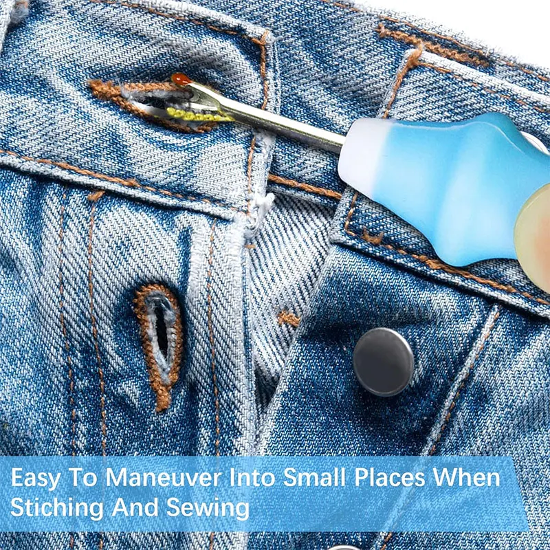 1PC Seam Rippers Ergonomic Grip Colorful Large Thread Stitch Remover Tool Handy Stitch Ripper for Sewing Craft Removing Hem Seam