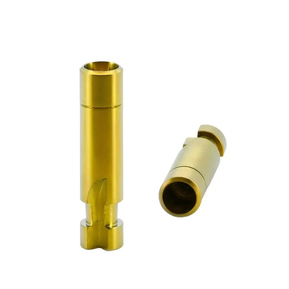 

10Pcs Durable Osstem Compatible Implant Lab Titanium Analog for Precise Stone Model Fabrication and Dental Prosthetics