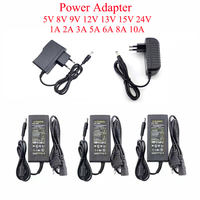 AC 220V TO DC 5V 6V 8V 9V 12V 13V 15V 24V LED Power Supply Adapter 1A 2A 3A 5A 6A 8A 10A Power Supply Adapter 220 V PowerSupply