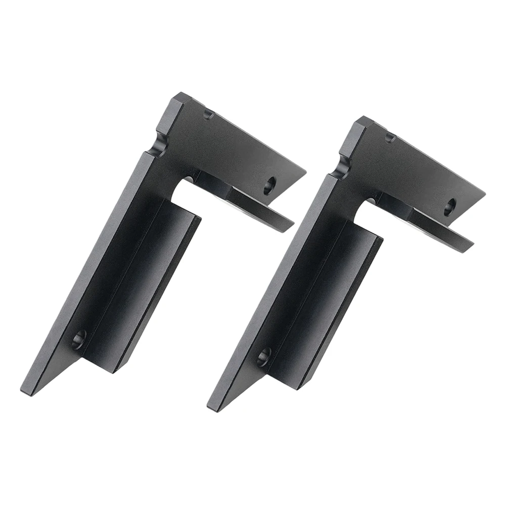 Set of 2 Right Angle Clamps 90 Degree Positioner for Woodworking Aluminum Alloy 99x99x17mm Accurate