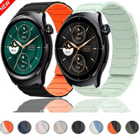 22mm Sport Magnetic Silicone Bracelet For Mibro Watch Lite 3 Pro/2 Smart Watch Strap For Mibro Watch A1A2/A3/X1/T2/C3/C4 Correa