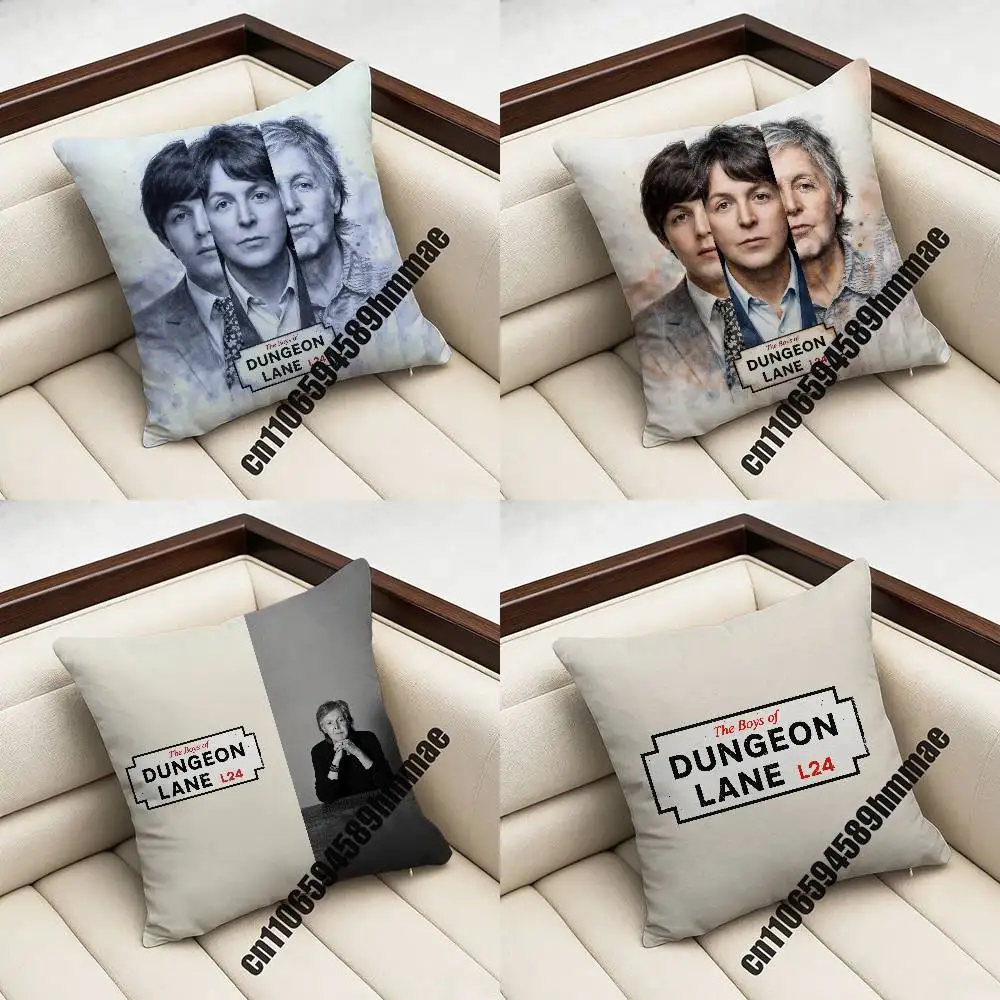 

For The Boys of Dungeon Lane Throw Pillow Case Sham 45x45cm 40x40cm Square Car Pillowcase Pad Cushion Cover