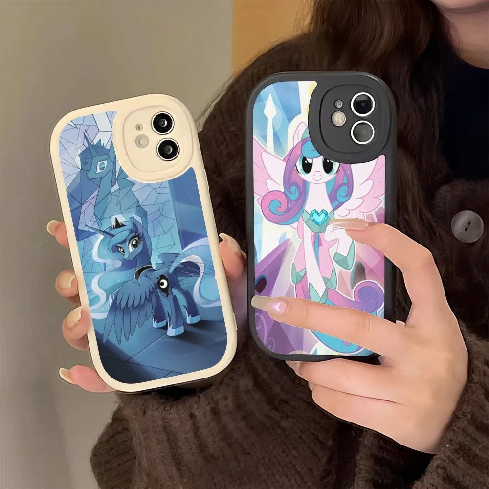 

Animation M-My L-Little Pony Phone Case Hard Leather For IPhone 14 13 12 Mini 11 14 Pro Max Xs X Xr 7 8 Plus 6 6s