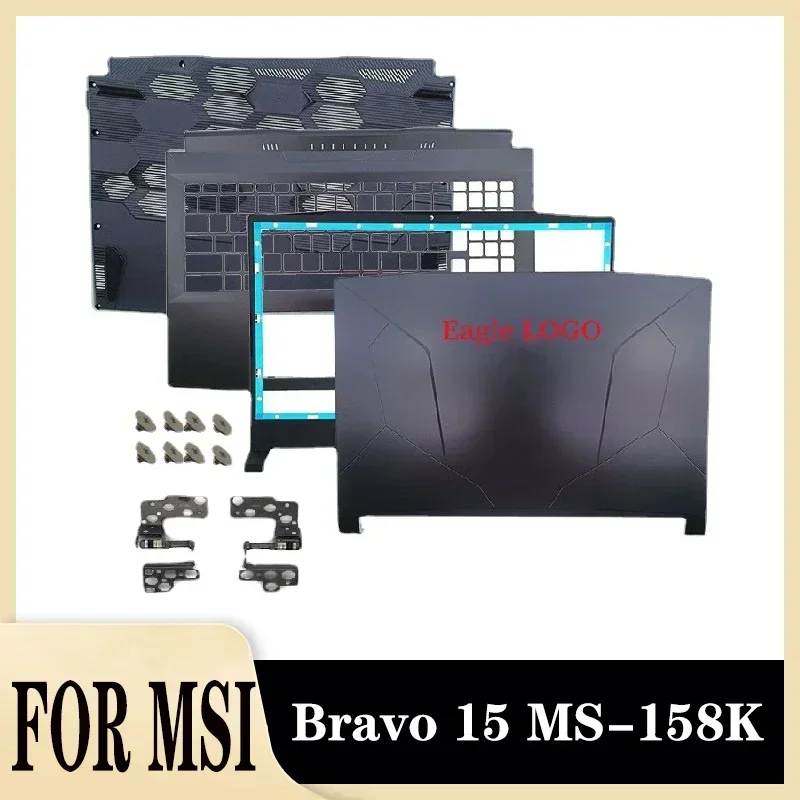 

For MSI Bravo 15 MS-158K NEW Laptop Frame LCD Back Cover Top Case/Front Frame/Hinges/Palmrest/Bottom Case