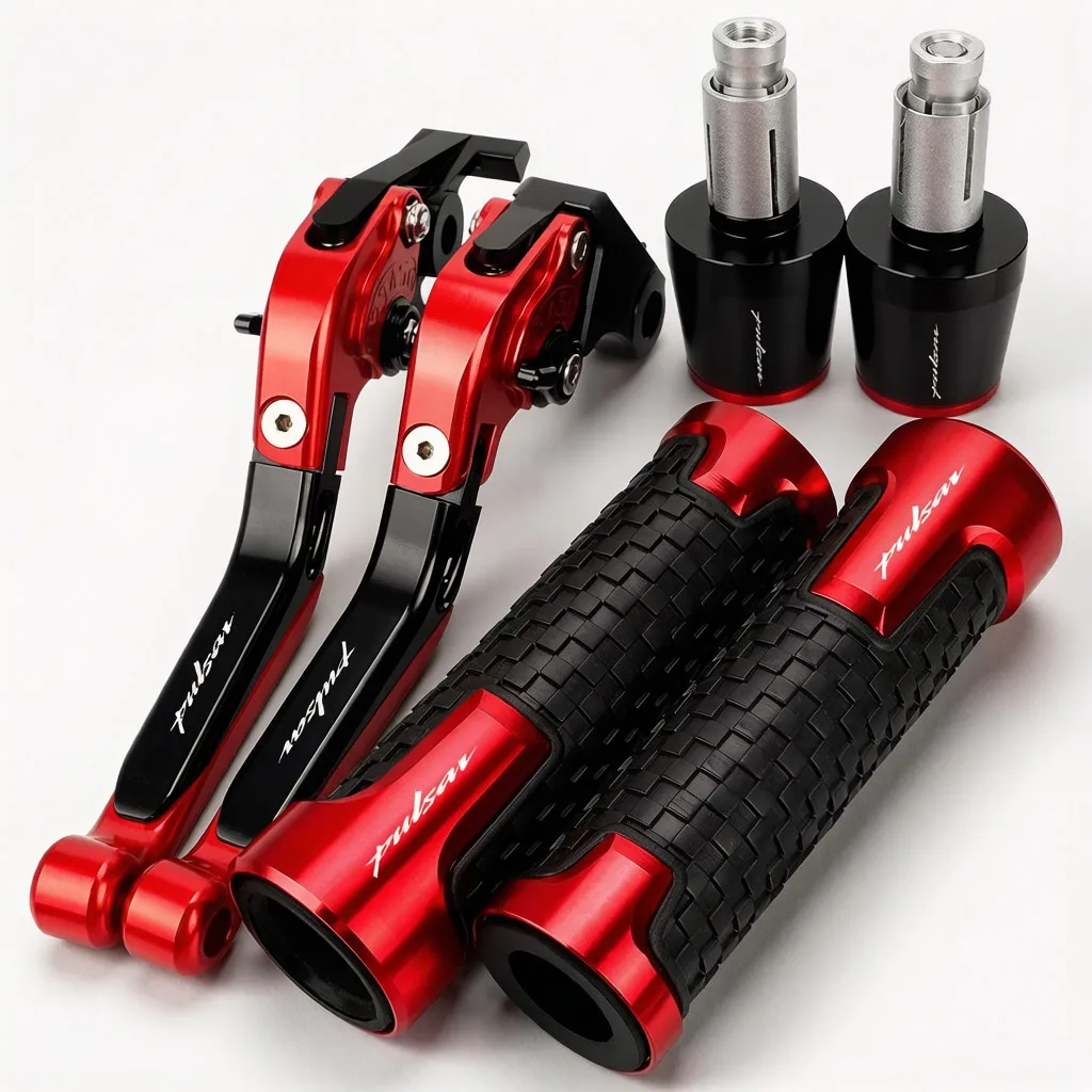 

For Bajaj Pulsar 200 NS/200 RS/200 A Motorcycle Clutch Lever Brake Levers Moto Handlebar Handle Hand Grips Ends Cap