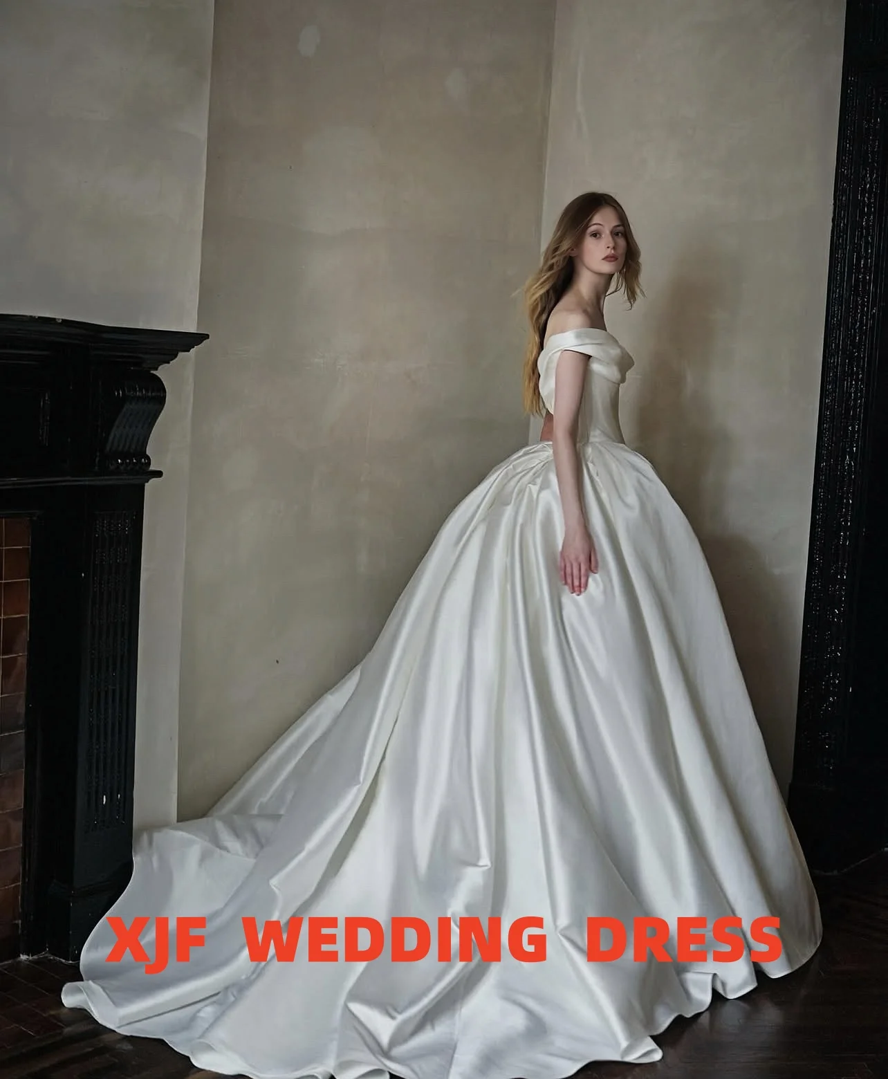 Vestido de fiesta sin mangas sin tirantes personalizado vestido de novia elegante de satén amanda novias vestidos de novia amanda novias