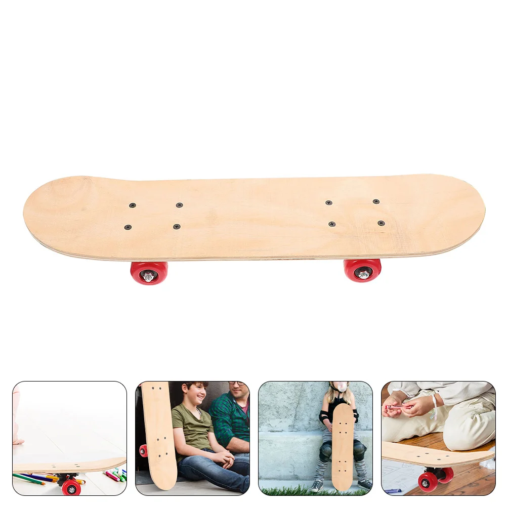 

Kids Blank Graffiti Skateboard Children Sports Skateboard Summer Party Gift Kids Skateboard Toy Random Color