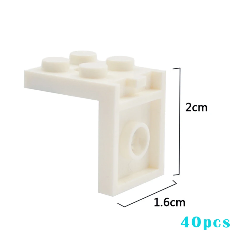 40 pçs 2x2 pontos figuras suporte base placa de parede diy moc vitrine suporte blocos de construção 3956 crianças brinquedos presentes natal