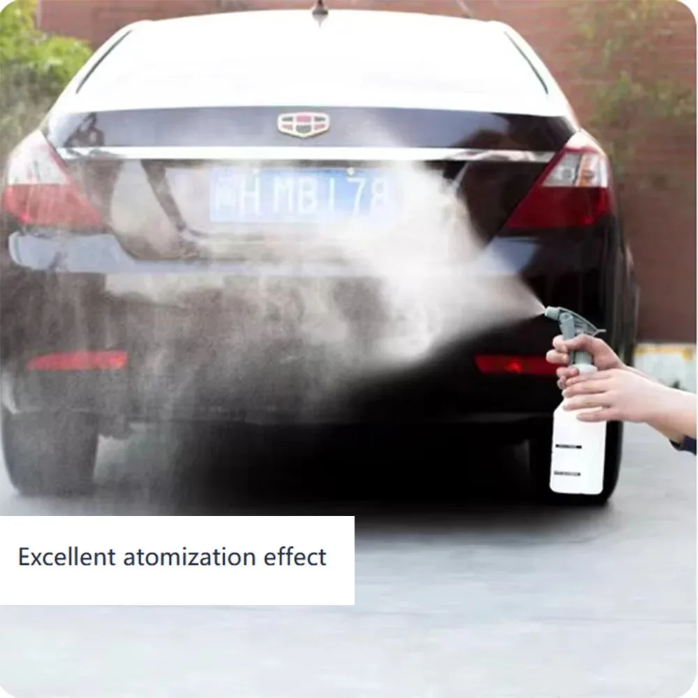 5 Stück, verstellbarer Sprühkopf mit Auslösemechanismus, robust, säure- und alkalibeständig, für die Fahrzeugaufbereitung, die Autoreinigung, den Haus- und Gartenbereich. – Detail 4