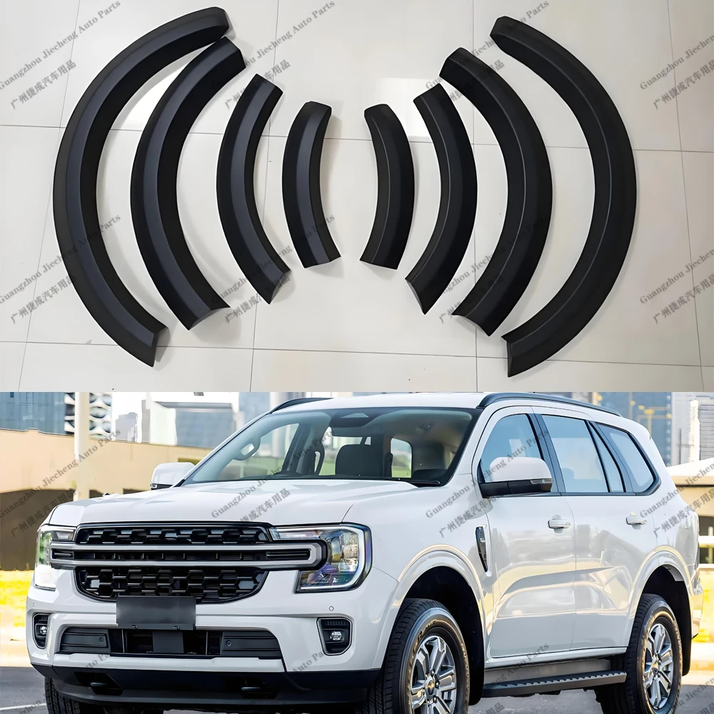 ABS Fender Flares for Ford Everest 2023 2024 2025 2026 NEXT-GEN 4X4 SUV Wheel Arches Mudguard Car Accessories