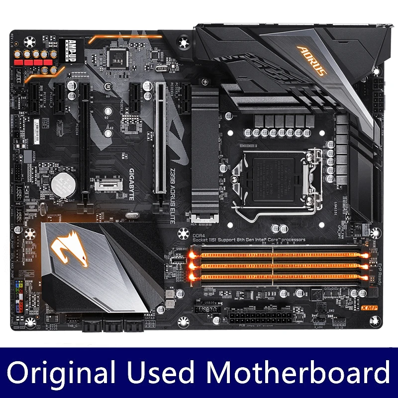 Gigabyte Z390 AORUS ELITE Intel Z390 PCI-E 3.0 LGA 1151 1×HDMI Motherboard 64GB LGA 1151 DDR4 ATX Mainboard