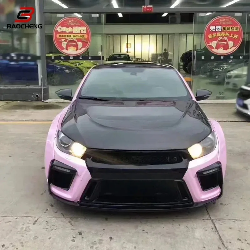Scirocco Accessories Factory Direct Selling Body Kits Upgr to  Front Bumper Side Skirts Wheel Trim