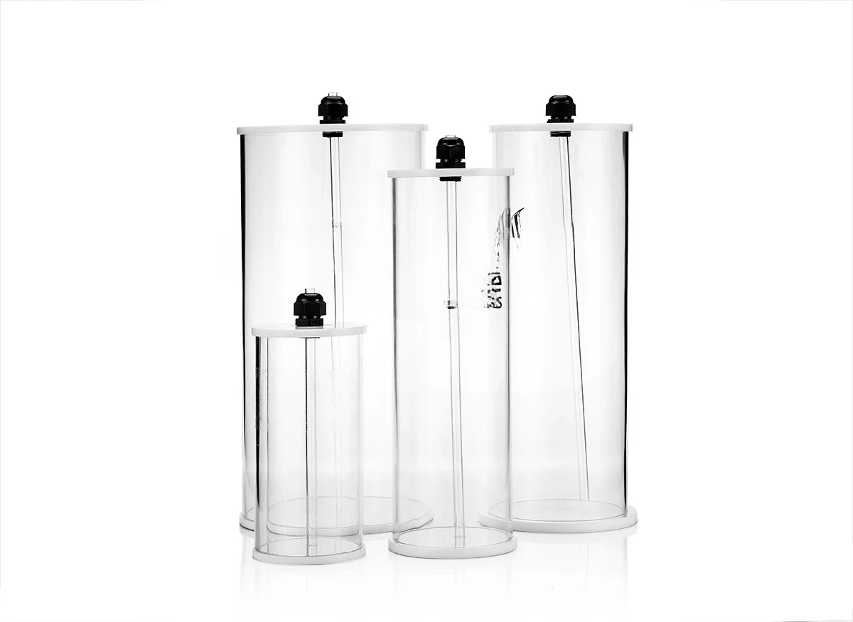 

2.5 Liters with Scale Acrylic Liquid Storage Barrel with CA Mg Label Sticker Titration Pump Liquid Storage