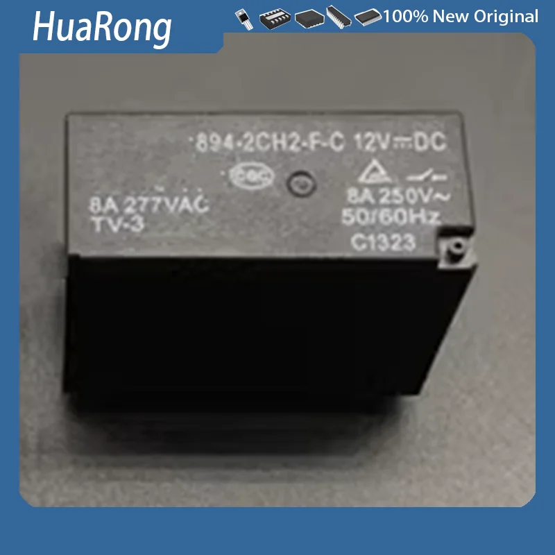 2Pcs/Lot 894H-2AH1-F-C 12VDC 894H-2CH1-F-S 12V  894N-2CH2-F-C 12VDC   894H-2AH2-F-C 12VDC  894HN-2CH-F-C-12VDC