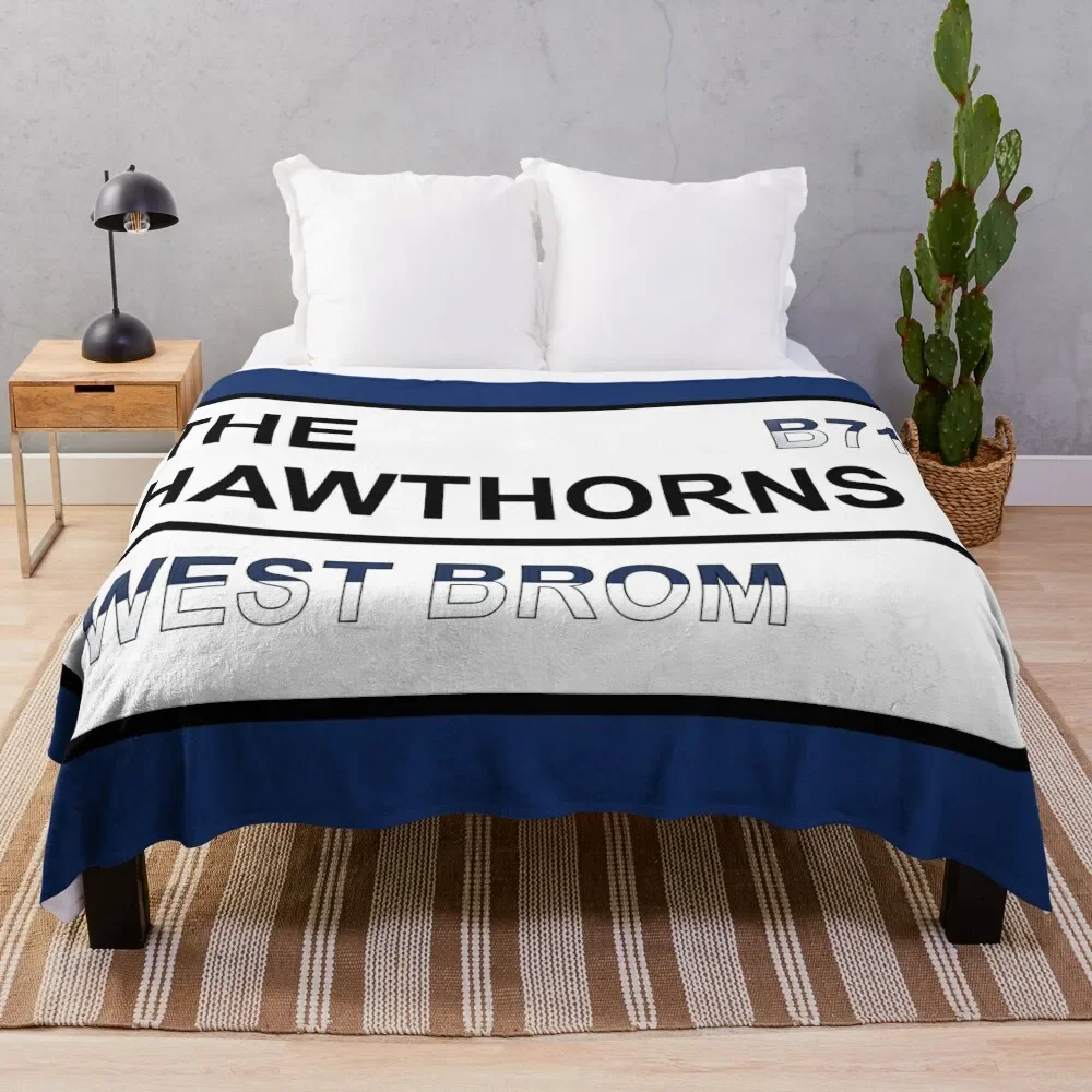 

The Hawthorns Football Sign Throw Blanket Cozy Throw Blanket for Bed Sofa Chair