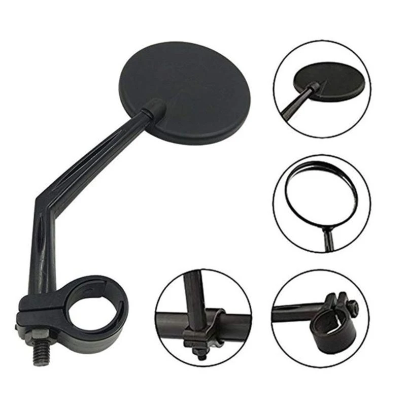 

31KC Bicycles Mirror Handlebar Rearview Mirror 360Degree Adjustable Handlebar Mirror