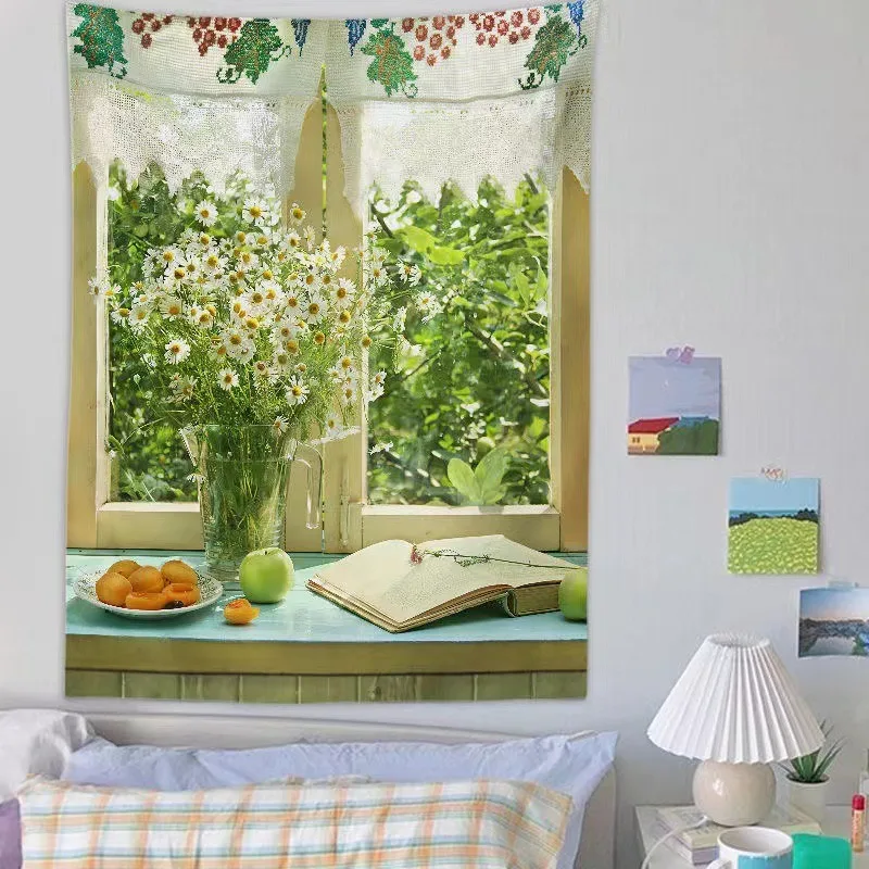 Landscape Bedroom Bedside Wall Decoration Tapestry Home Living Room House Tapestry