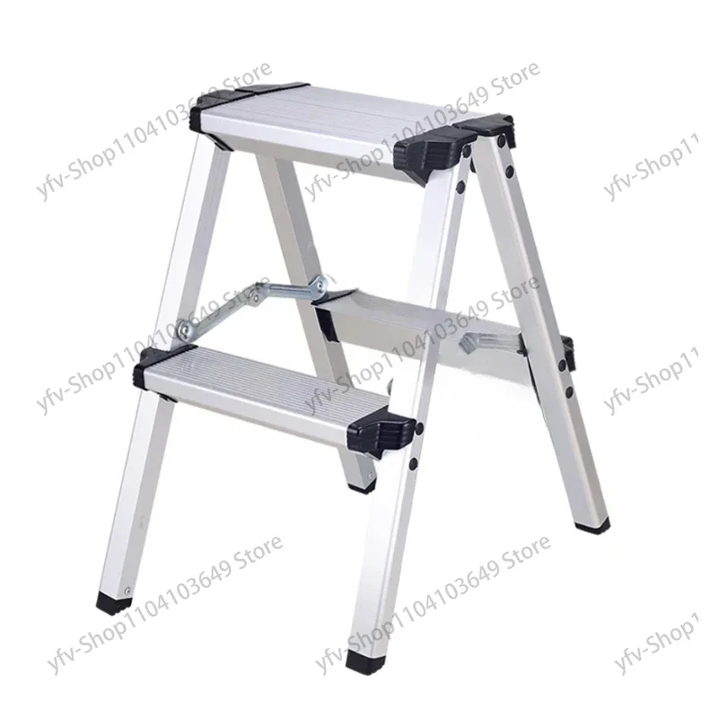 Multifunctional Folding Ladder Aluminum Alloy Telescoping Ladder Two-stage Three-stage Four-stage Household Ladder