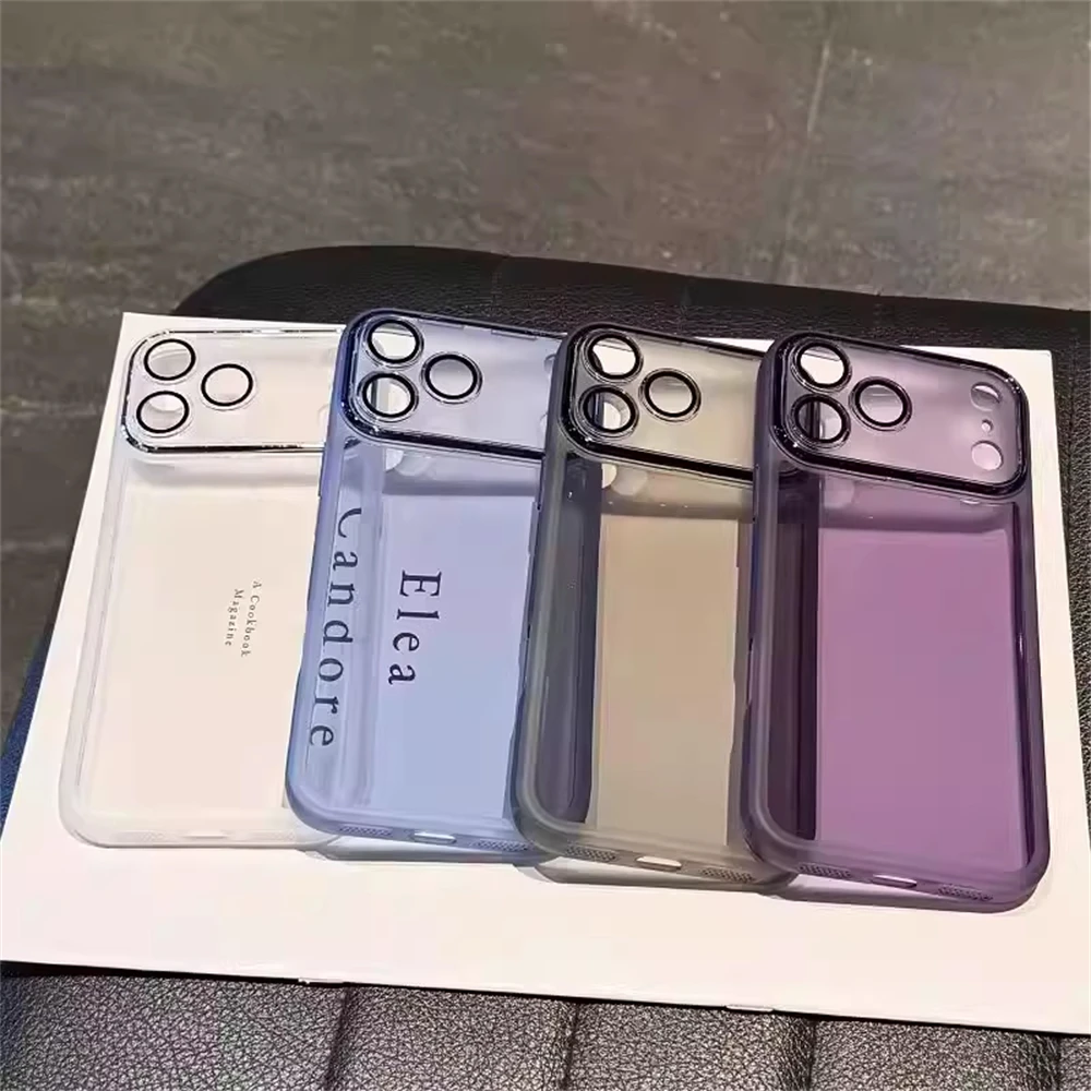 Kameraschutz Transparente Weiche Hülle für iPhone 18 17 Pro Max Air 16 15 14 Plus 13 12 Mini 11 Klare Stoßfeste Silikonhülle – Detail 11