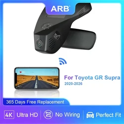 Dash Camera for GR Supra 2020 2021 2022 2023 2024 2025 2026, ARB OEM Style APP Control Easy to Use Video Recorder for Toyota