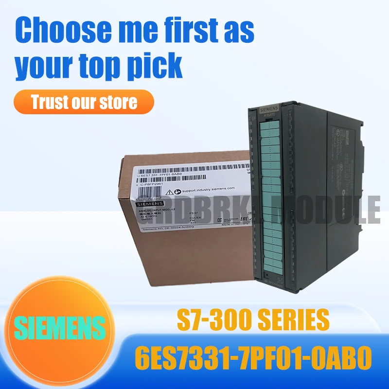 

New Original SIEMENS 6ES7331-7PF01-0AB0 6ES7331-7PF11-0AB0 S7-300 Analog Input Module