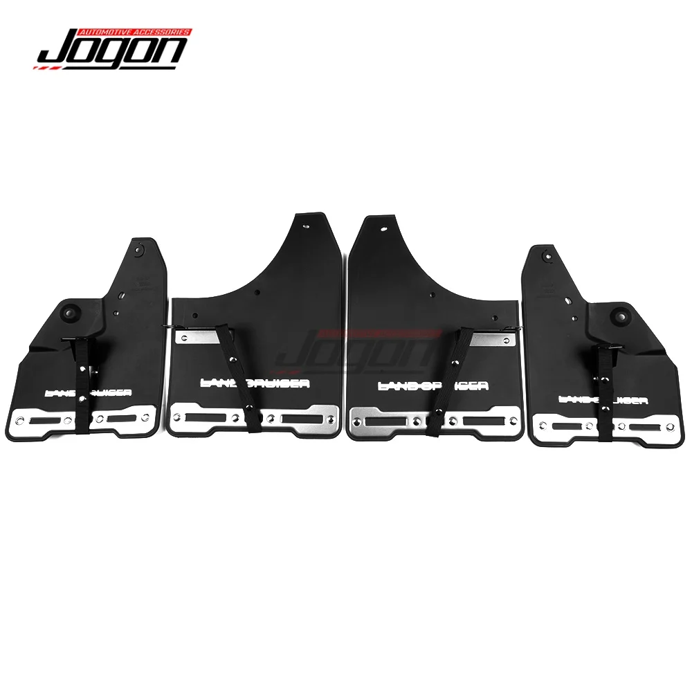 الجانب الحاجز الأصلي Mudflaps سبلاش واقيات الطين اللوحات واقيات الطين غطاء الكسوة لتويوتا لاند كروزر 250 برادو LC250 2024 2025