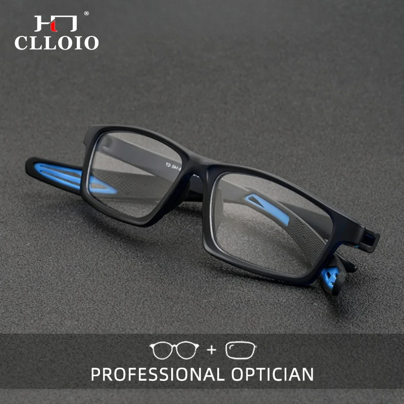 

CLLOIO Ultralight Anti Slip Detachable Myopia Glasses For Outdoor Sports Men Progressive Prescription Eyewear Reading Glasses