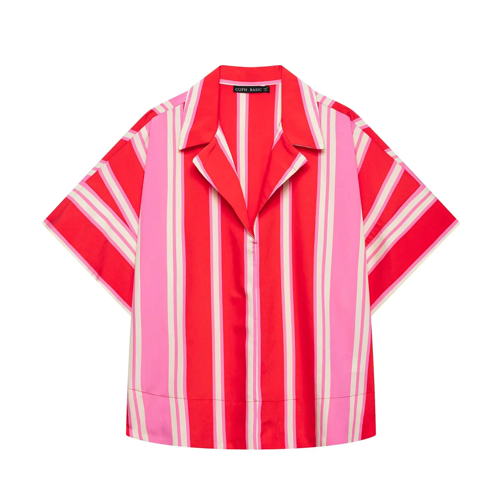 Willshela Women Fashion 2 Piece Set Striped Pullover Shirts & Vintage High Elastic Waist Trousers Feamle Chic Lady Pants Sets
