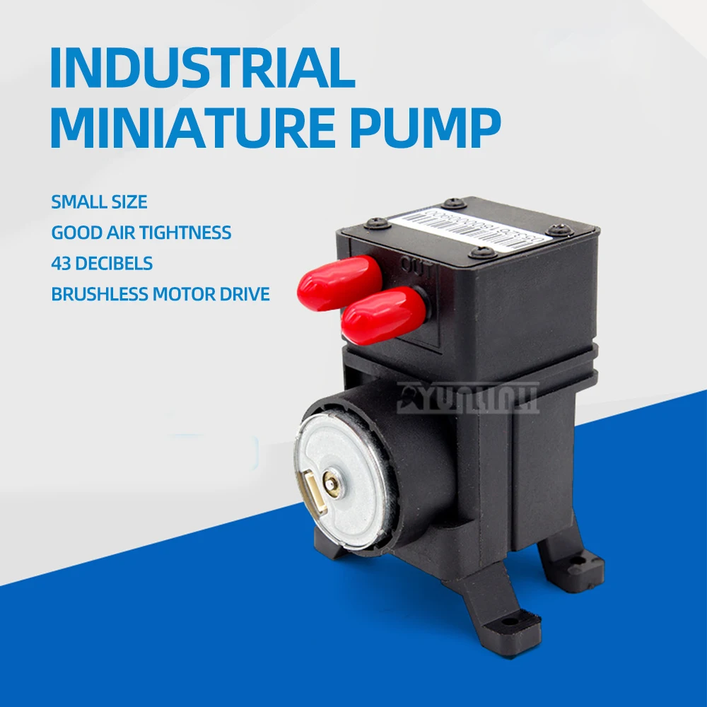 Micro air pump silent pumping and pumping dual-purpose pump portable micro diaphragm pump 12V