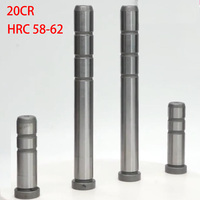 25/30/35/40*60/65/70/80/90/100/110/120/130/140/150m GPA CR20 HRC62 Straight Plastic Mould Die Set Leader Guide Post Pillar Pin