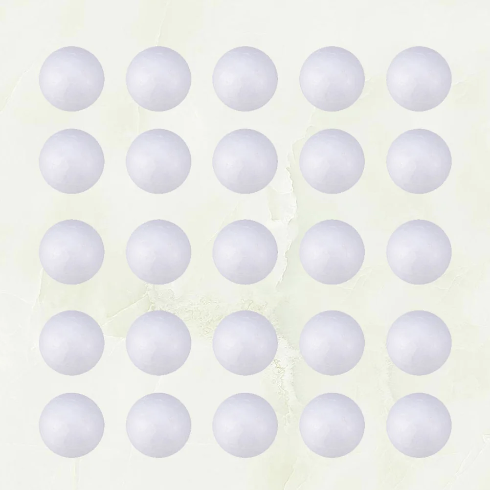 

240Pcs Polystyrene Balls Solid White Round DIY Craft Wedding Party Decoration Ornaments Spheres 2.5cm Polystyrene Balls