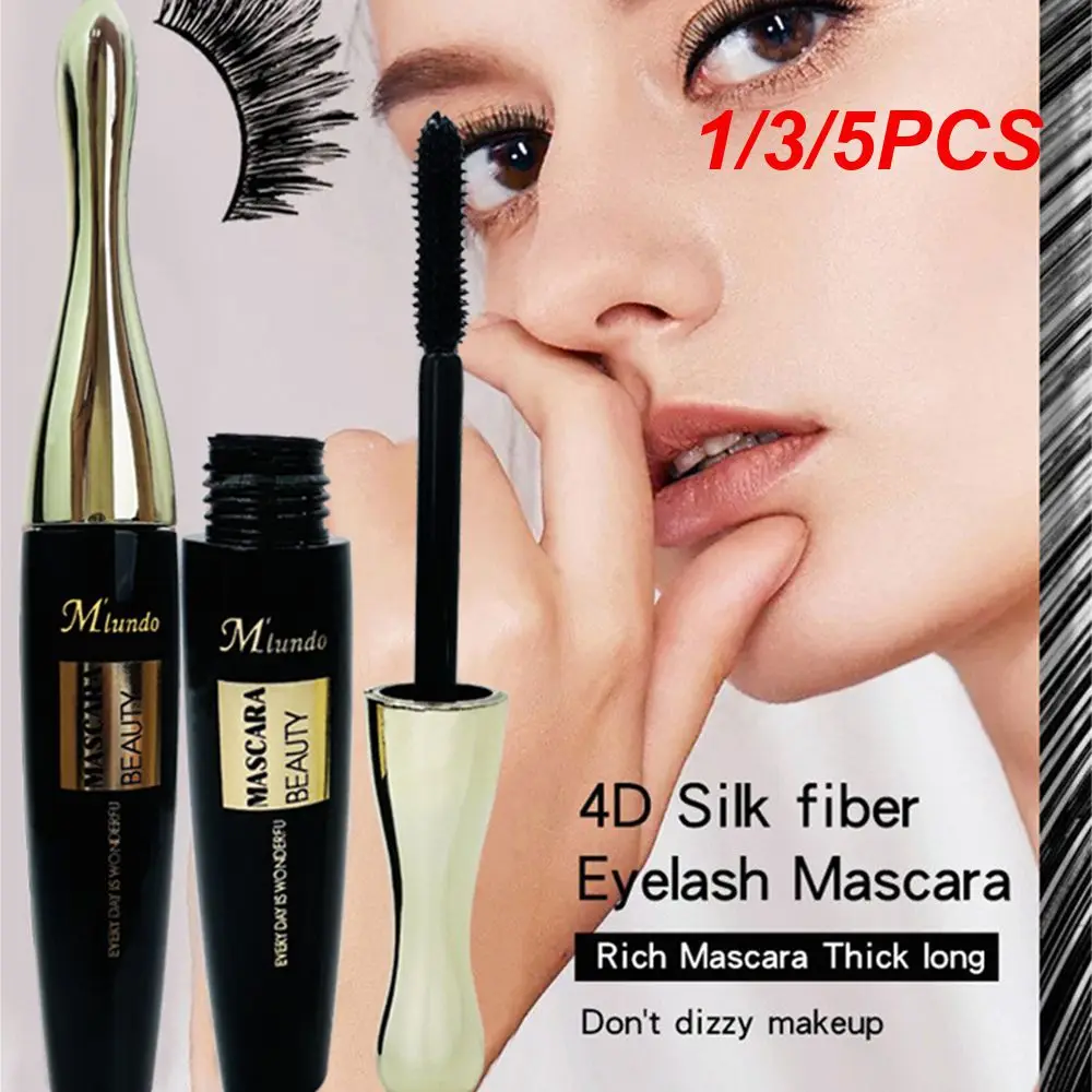 1/3/5PCS Electric Eye Mascara Brush Head Durable Stereotypes 4d Mascara Mascara Not Easy To Faint Mascara Waterproof