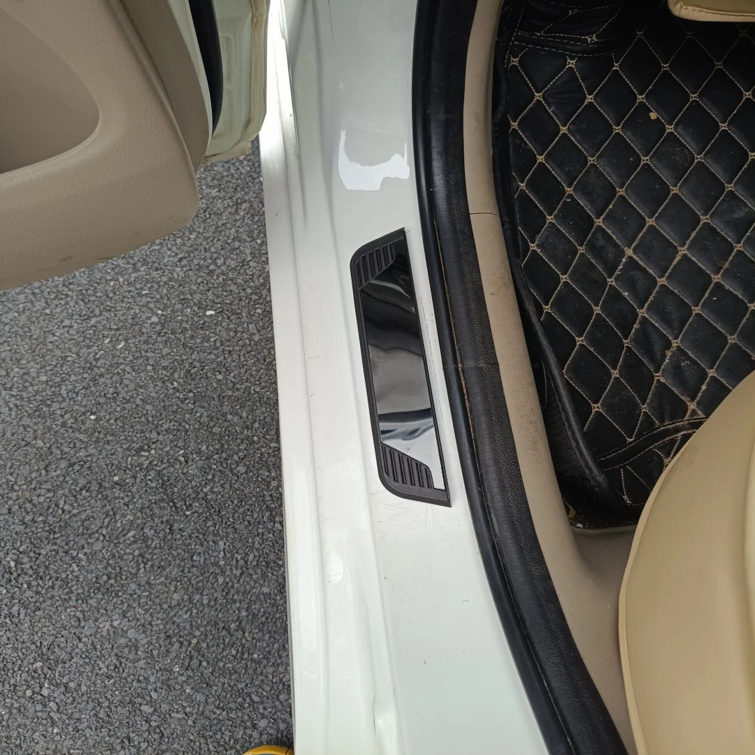 For Isuzu MU-X MUX 2014 - 2024 2025 2026 2027 Door Sill Plate Strip Stainless Steel ABS Trim Car Sticker Interior Auto Accessory