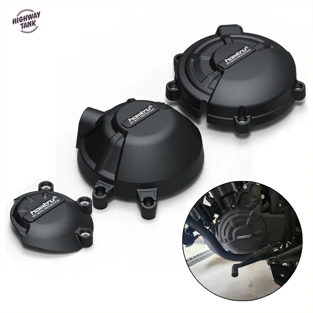 Für HONDA CB500X CB500F CBR500R 2019-2024 Motorrad-Zubehör Motorschutzabdeckung Kit