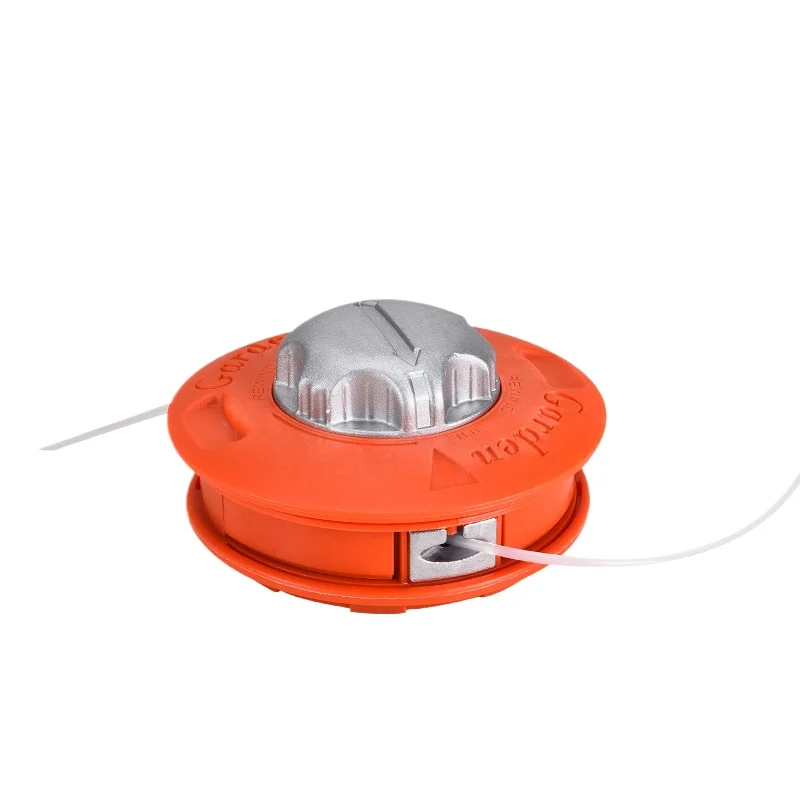 Universal Weed Trimmer Head - Replacement Brush Cutter Head with Durable String for Easy No-Tool Change