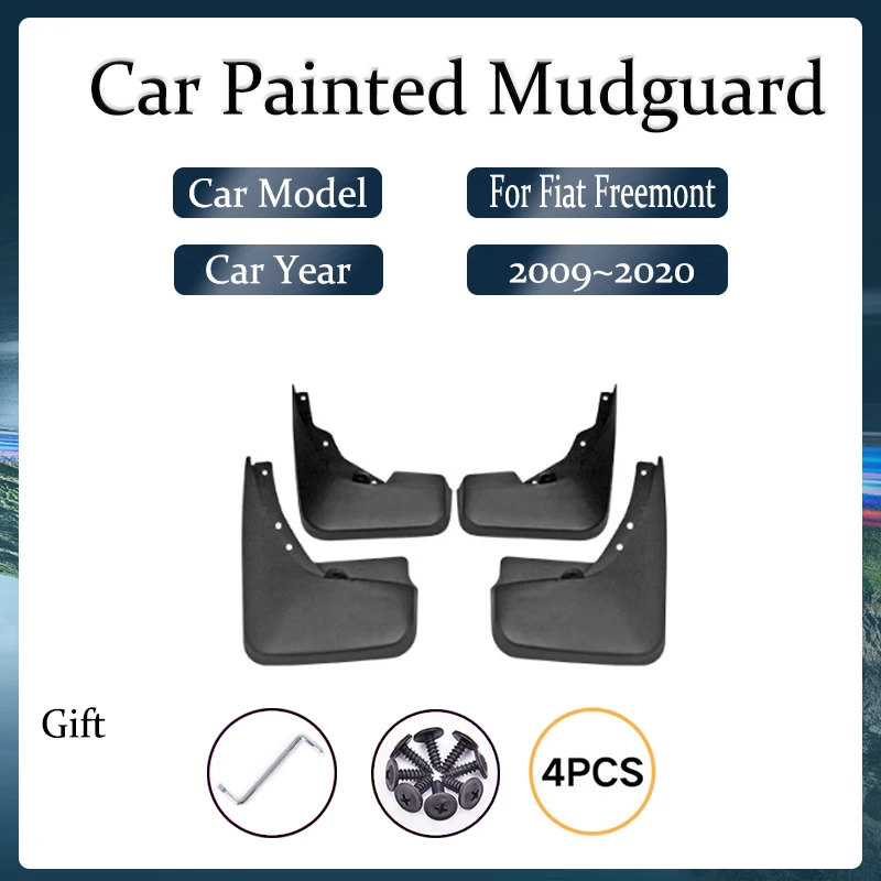 Car Mud Guard For Fiat Freemont Dodge Journey JC 2009~2020 Anti-splash Mudguards Fender Flare Mudflaps Auto Exterior Accessories